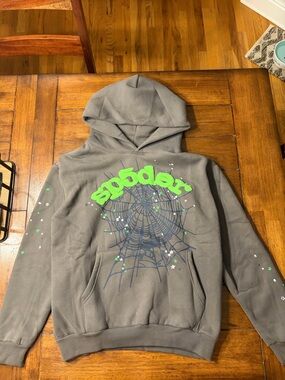 Sp5der Wait Web Hoodie